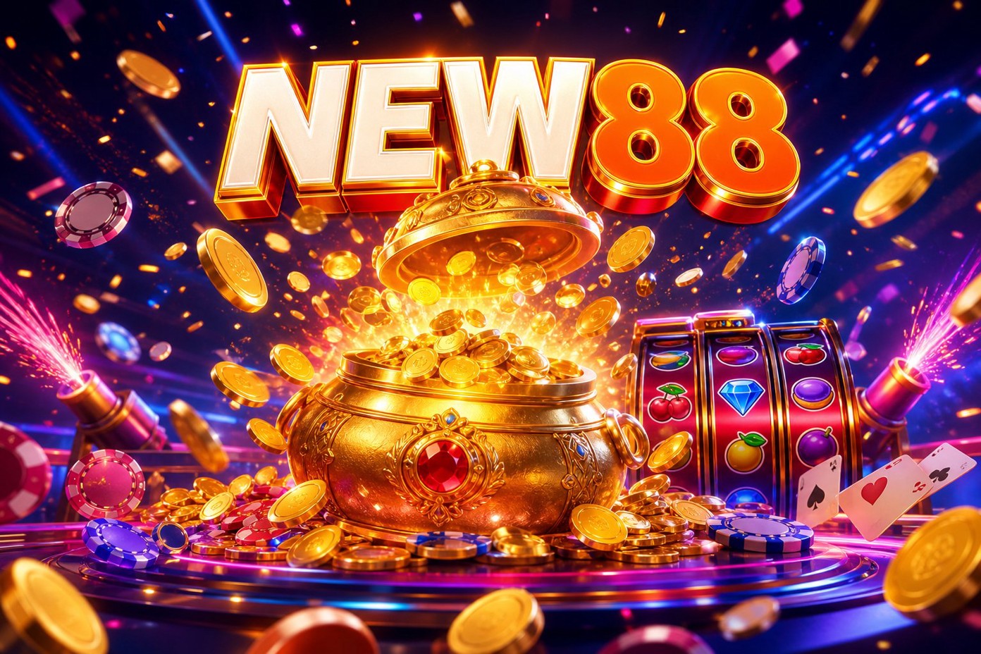 Ưu đãi đăng ký nhận xu miễn phí và quà tặng người chơi mới NEW88